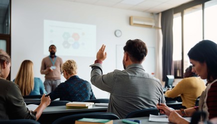 Mature Learner Hand Up WEB
